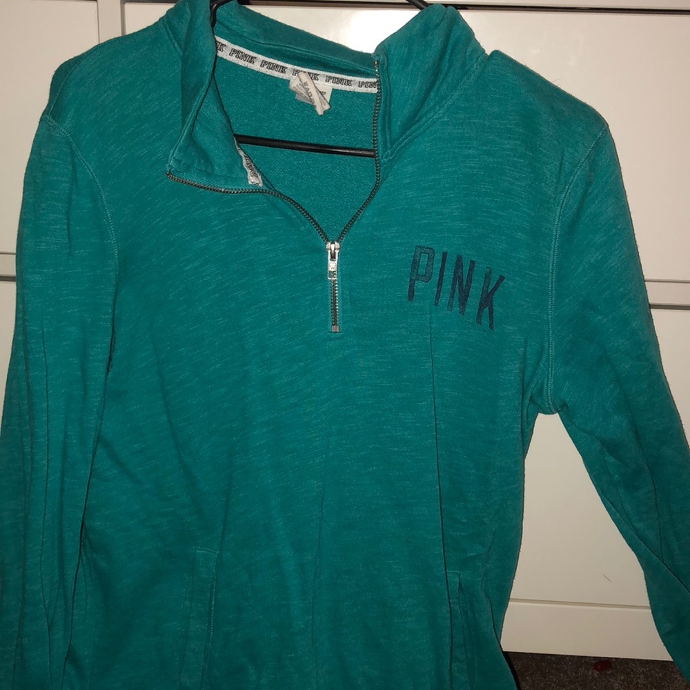 Victoria secret half zip pullover